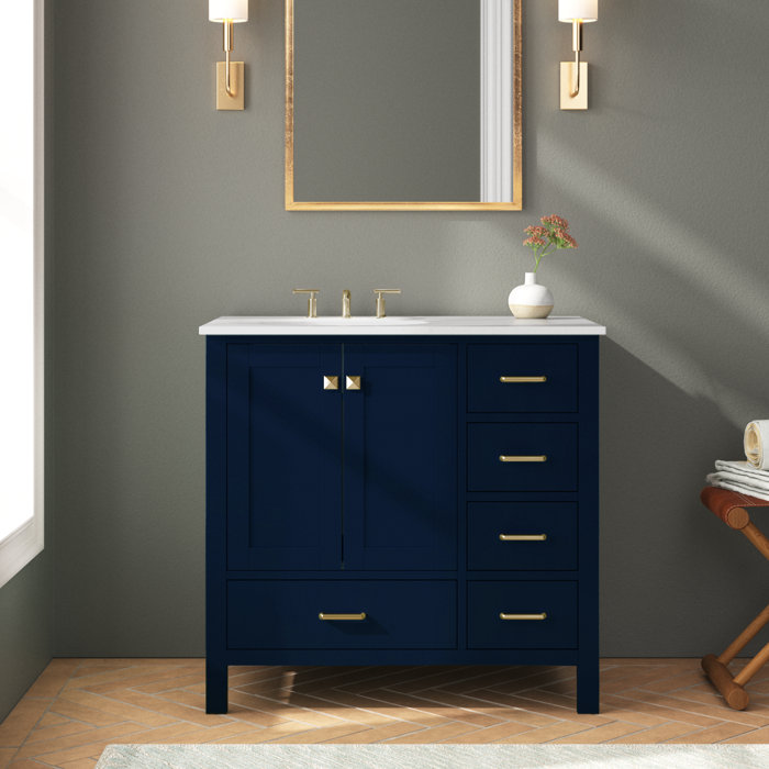 Joss & Main Matias 36'' Single Bathroom Vanity with Top & Reviews Wayfair